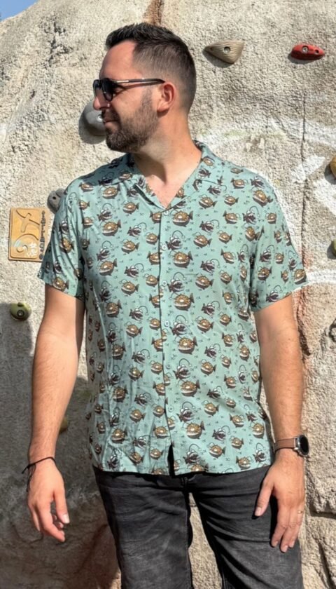 camisa pirañas